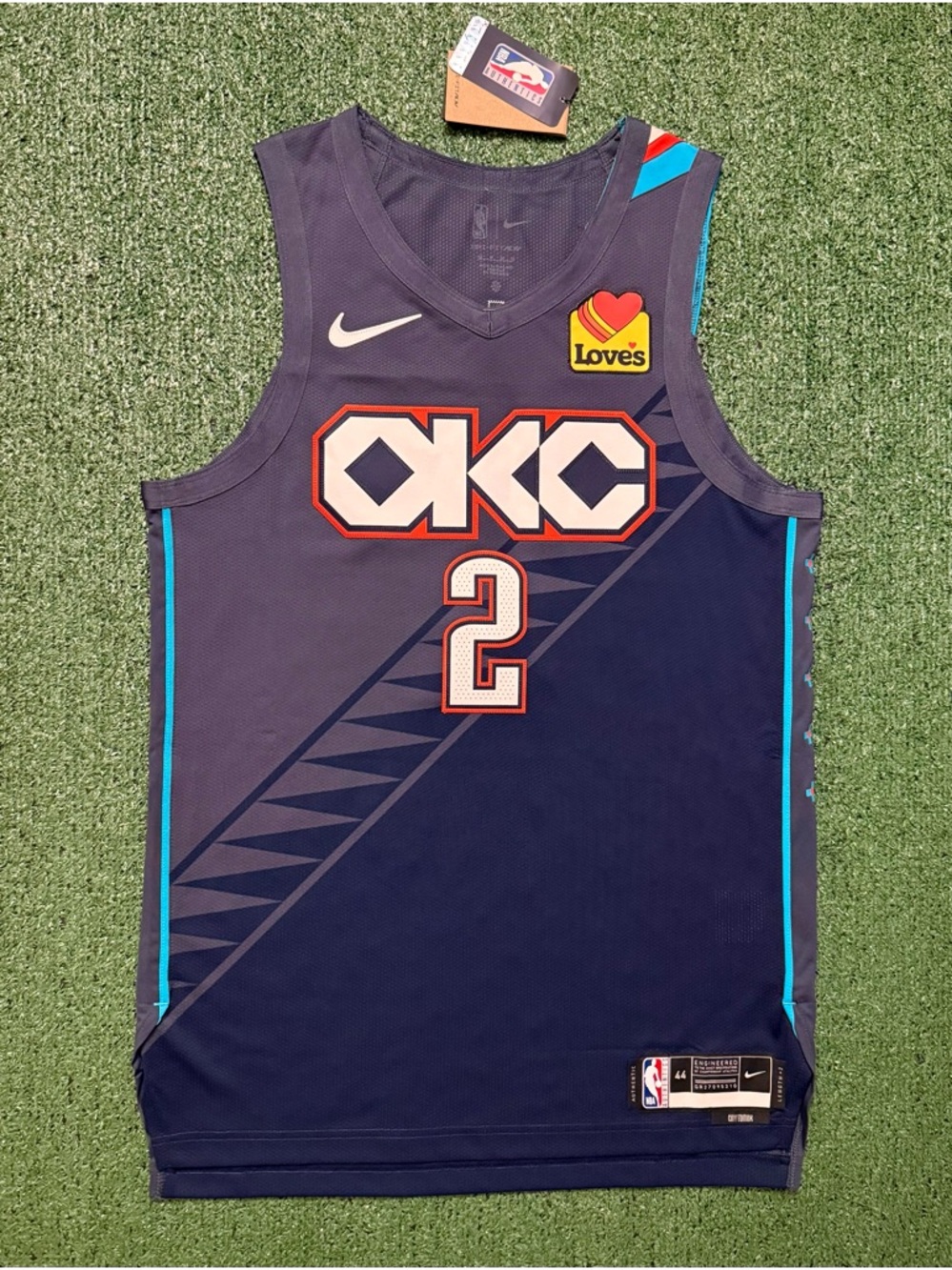 Authentic Shai Gilgeous-Alexander Oklahoma City Thunder City Nike Adv Jerseys
